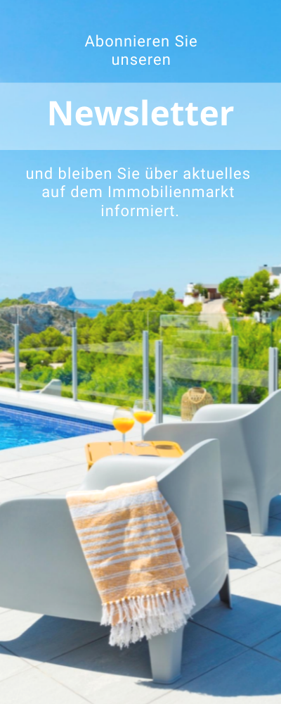 Banner Newsletter abonnieren Immobilien Spanien