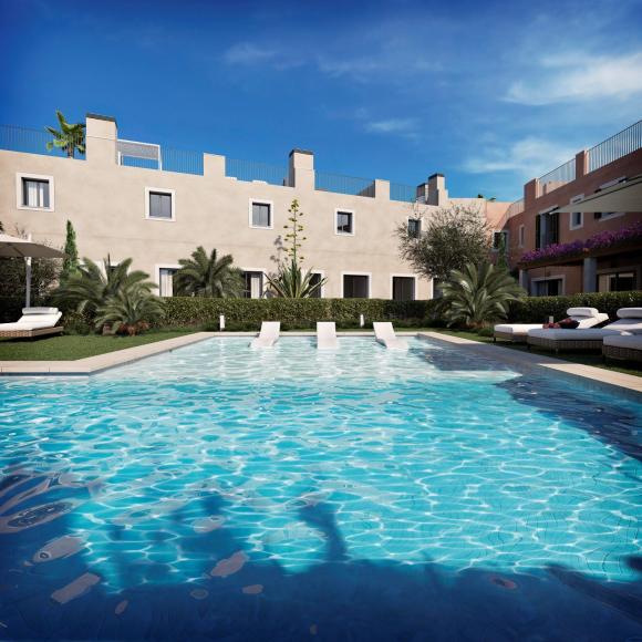 Mallorca Wohnungen Neubau Pool